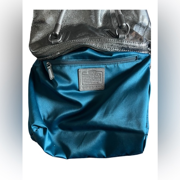 Coach Metallic Studded Shoulder Bag - Picture 5 of 7